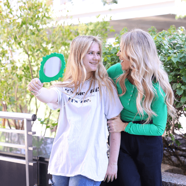 Jheri with her daughter